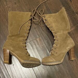 OLIVE Lace Up Boots